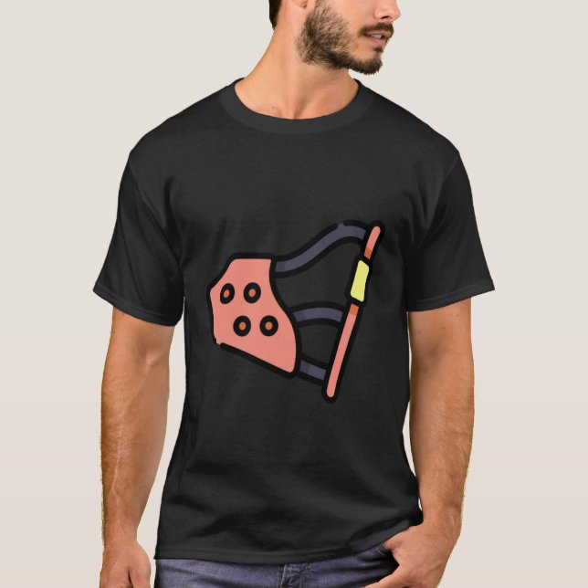 Mündungszone Bitte Ruhe T-Shirt (Vorderseite)
