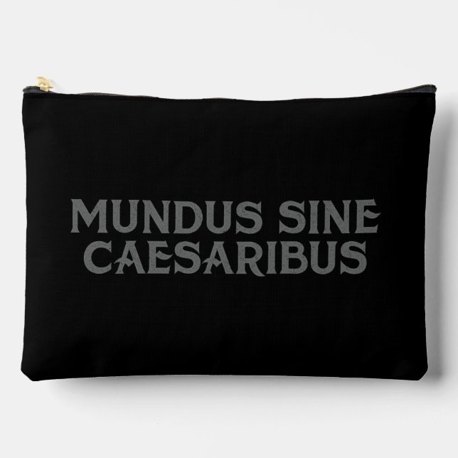 Mundus Sine Caesaribus Zubehörtasche (Vorderseite)