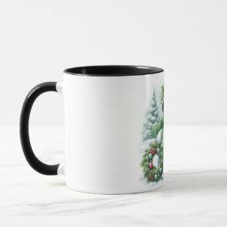 Muñeco de nieve tasse