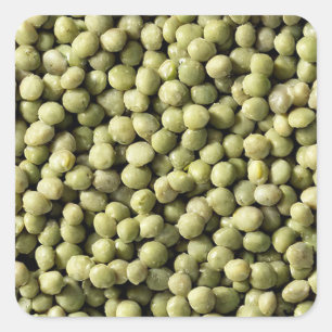 Mung Beans Quadratischer Aufkleber