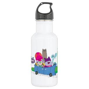 Mung, Chowder, Shnitzel & Truffles in Snail Car Edelstahlflasche