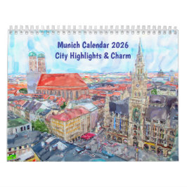 Munich Calendar 2026 – City Highlights & Charm Kalender