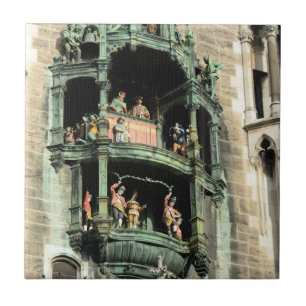 munich ins rathaus glockenspiel fliese