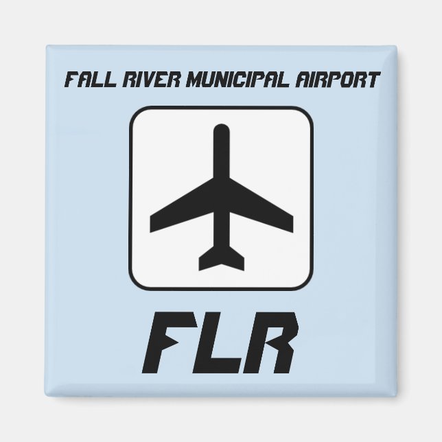 Municipal Airport Fall River Magnet (Vorne)