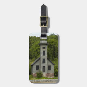 Munising Bay Michigan Lighthouse Easy ID Personal Gepäckanhänger