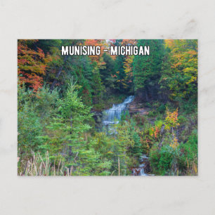 Munising Michigan Postcard Postkarte