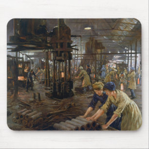 Munitions Girls 1918 bei Factory World War 1 Mousepad