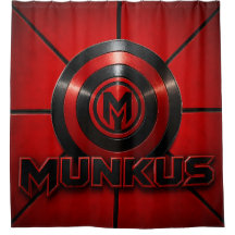 Munkus-Duschvorhang/Badezimmer-Accessoires