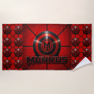 munkus/l Ultimatives Emblem/Strandtuch/Badezimmer Strandtuch