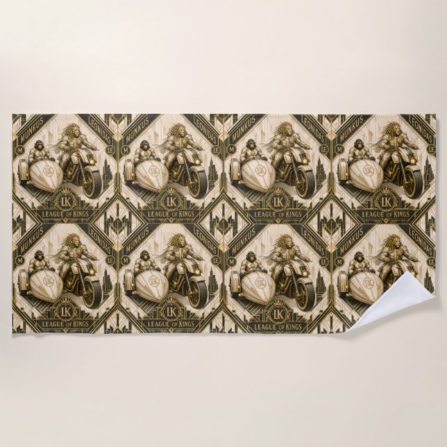 munkus/leonidas/Strandtuch/Badezimmer Handtuch (Vorderseite)