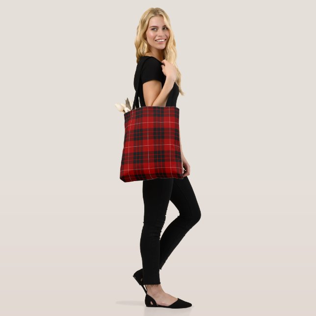 Munro Clan Scottish Tartan Kariertes Muster (Am Model)