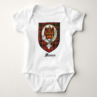 Munro Clan-Wappen-AbzeichenTartan Baby Strampler