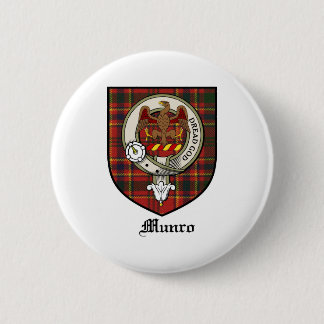 Munro Clan-Wappen-AbzeichenTartan Button