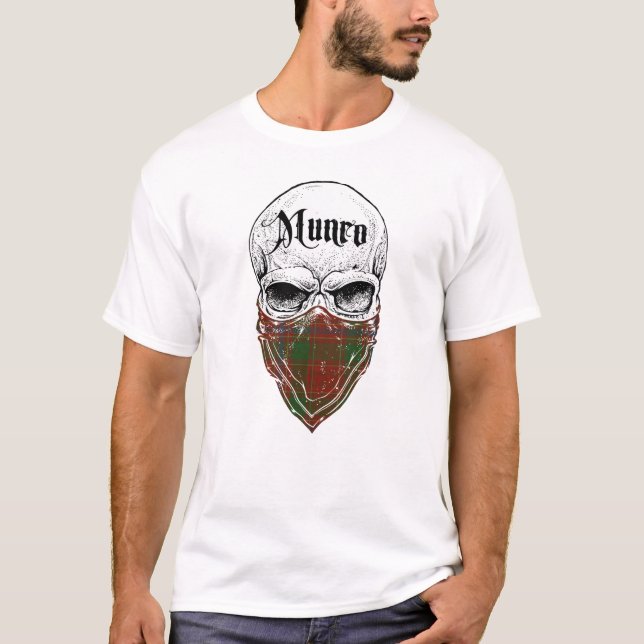 Munro Tartan-Bandit T-Shirt (Vorderseite)