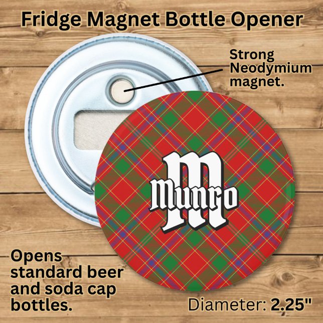 Munro-Tartan Flaschenöffner (Von Creator hochgeladen)