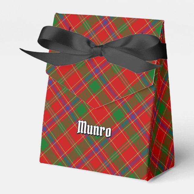 Munro-Tartan Geschenkschachtel (Vorderseite)