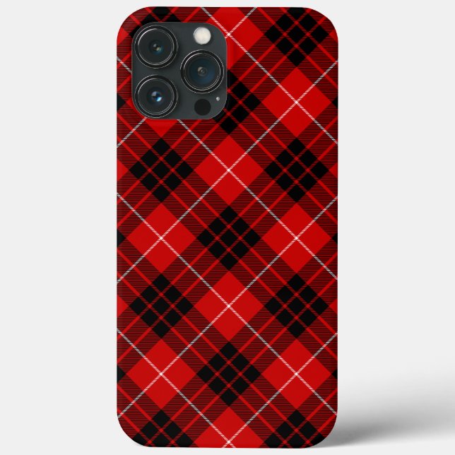 Munro Tartan kariert Case-Mate iPhone Hülle (Rückseite)