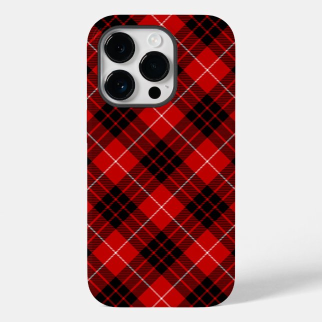 Munro Tartan kariert Case-Mate iPhone Hülle (Rückseite)
