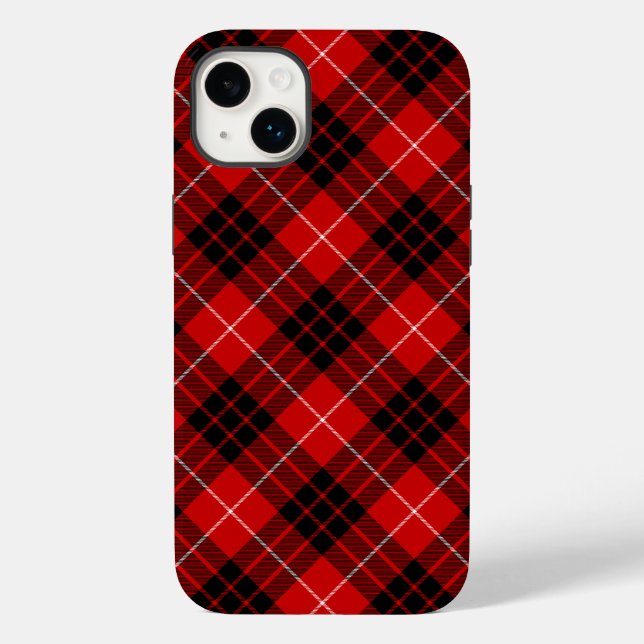 Munro Tartan kariert Case-Mate iPhone Hülle (Rückseite)