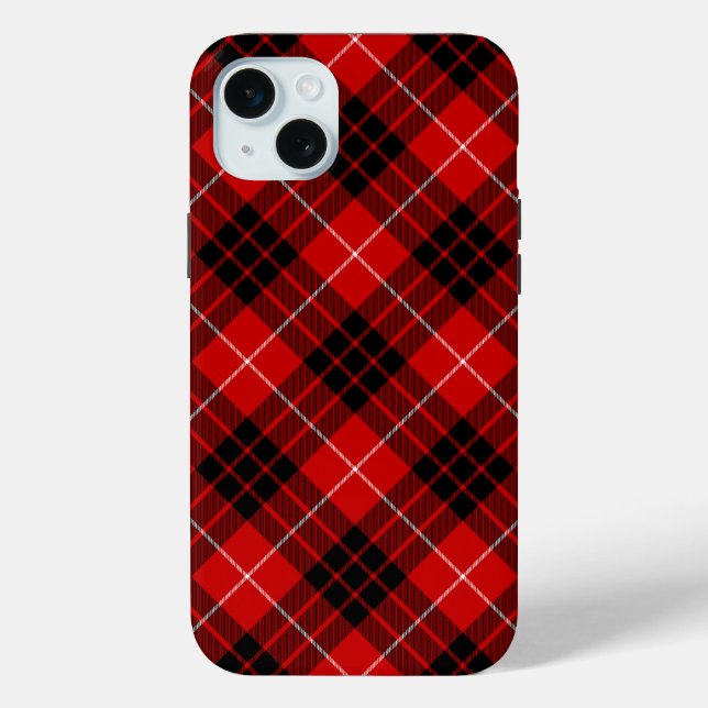 Munro Tartan kariert Case-Mate iPhone Hülle (Rückseite)