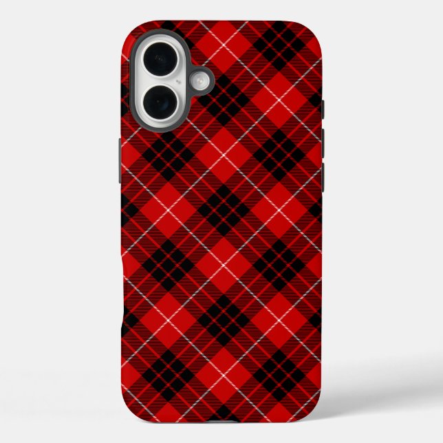 Munro Tartan kariert Case-Mate iPhone Hülle (Rückseite)