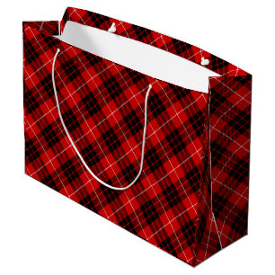 Munro Tartan kariert Große Geschenktüte