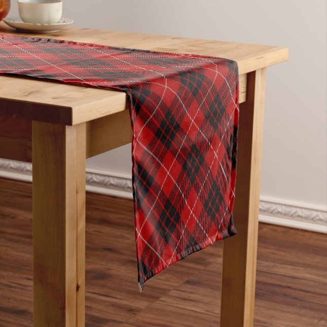 Munro Tartan Kurzer Tischläufer (Beispiel)