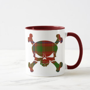 Munro Tartan-Schädel keine Fahne Tasse