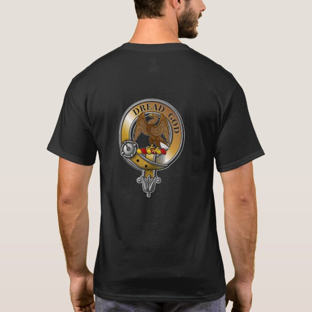 Munro Wappen Abzeichen T-Shirt (Rückseite)