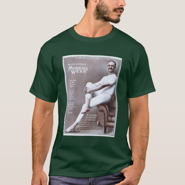 Munsinger Abnutzungs-Anzeige 1913 T-Shirt (Vorderseite)