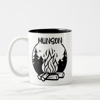 Munson Camping Zweifarbige Tasse