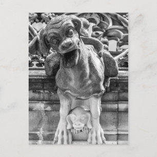 Munster Cathedral Gargoyle - Bern - Schweiz Postkarte