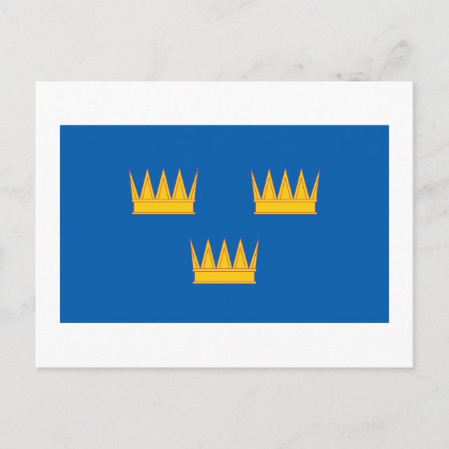 Münster-Flagge Postkarte (Vorderseite)