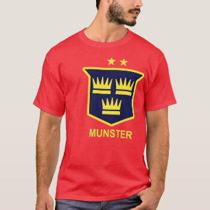 Munster Retro Klassik für Retro Irish Rugby T-Shirt