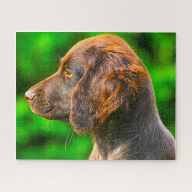 Munsterlander Dog. Puzzle (Horizontal)