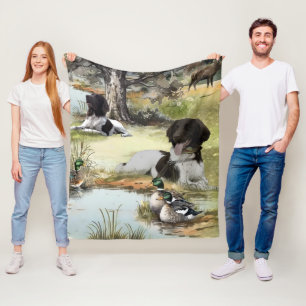 Munsterlander Fleecedecke