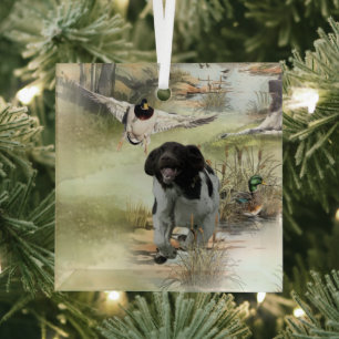Munsterlander Ornament Aus Glas