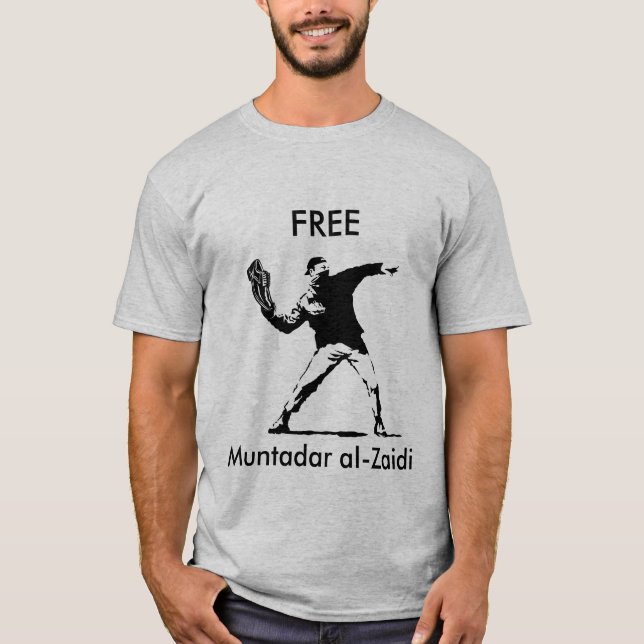 Muntadar Al-Zaidi T-Shirt (Vorderseite)