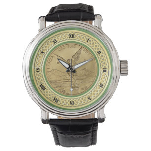 MÜNZE DES GOLDLIBERTAD ARMBANDUHR