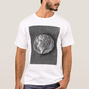 Münze, die das Bildnis von Vercingetorix trägt T-Shirt