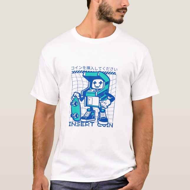 Münze einfügen T-Shirt (Vorderseite)
