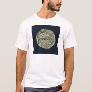 Münze mit Köpfen von Julius Cäsar und von Augus T-Shirt
