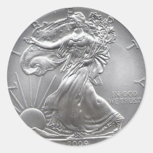 Münze Runder Aufkleber