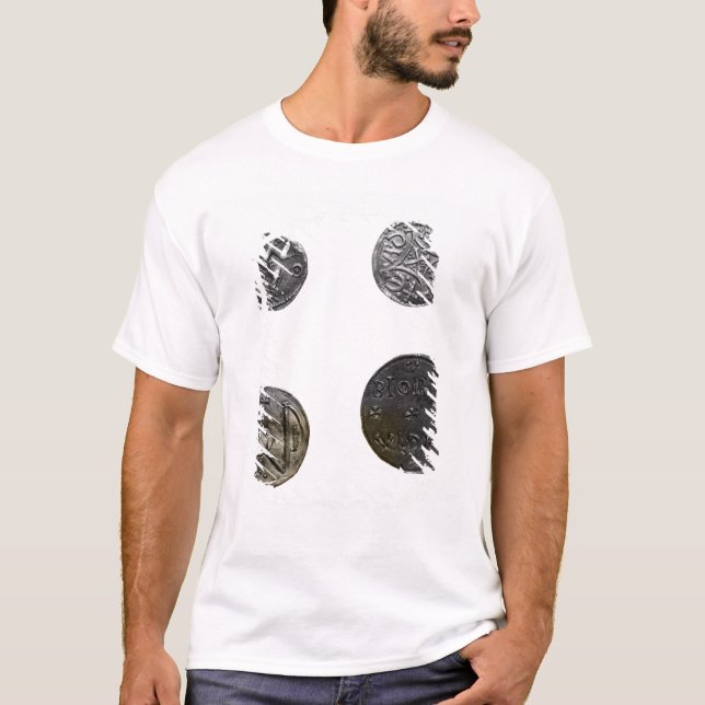 Münzen von Cunobelinus oder Cymbeline, König von T-Shirt (Vorderseite)