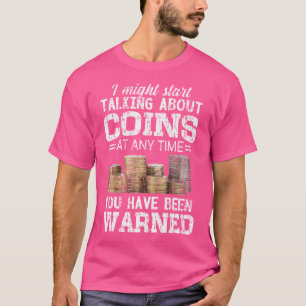 Münzensammeln Lustiger Münzensammler T-Shirt
