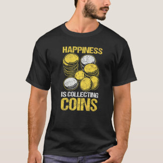 Münzensammeln Numismatiker und Münzensammler T-Shirt
