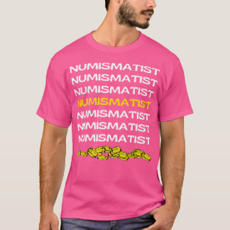 Münzensammler Lustiger Münzensammler Alte Münzen S T-Shirt