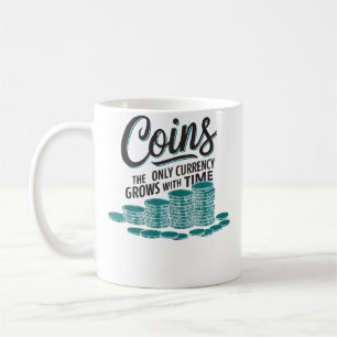 Münzensammler Numismatiker Numismatik Münzensammlu Kaffeetasse