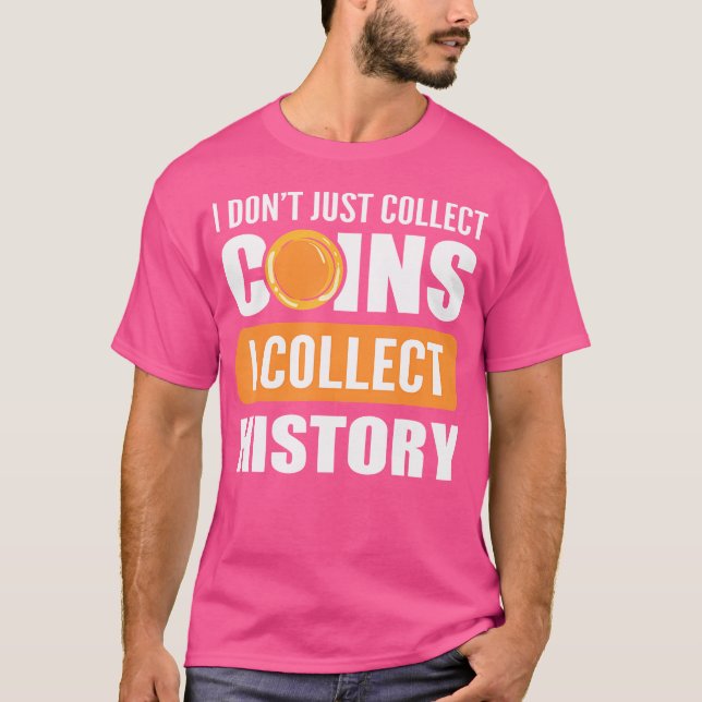 Münzensammler T-Shirt (Vorderseite)