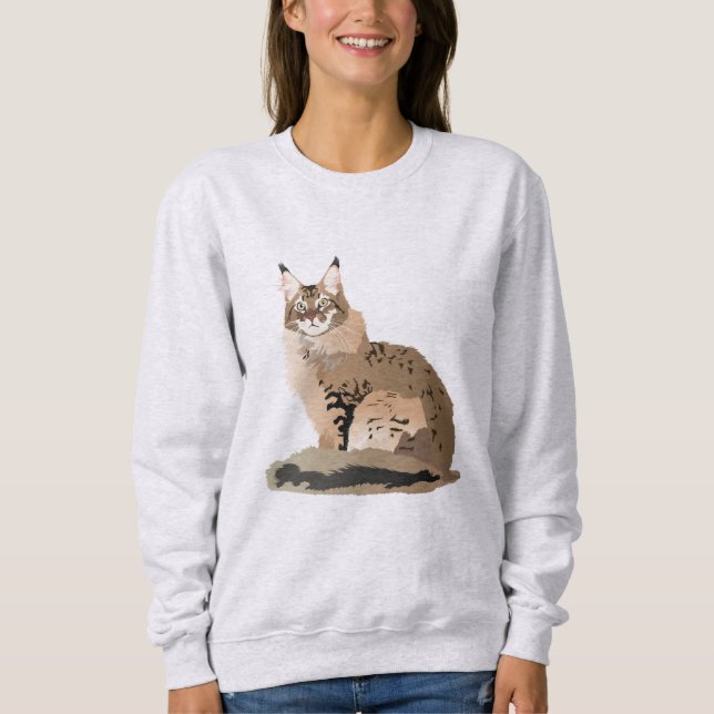 Münzkatze Sweatshirt (Vorderseite)